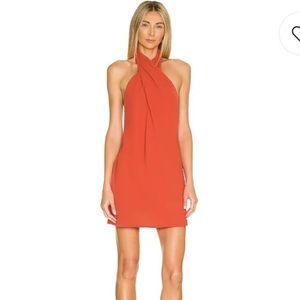 SHOW ME YOUR MUMU Jasmine Halter Mini Dress